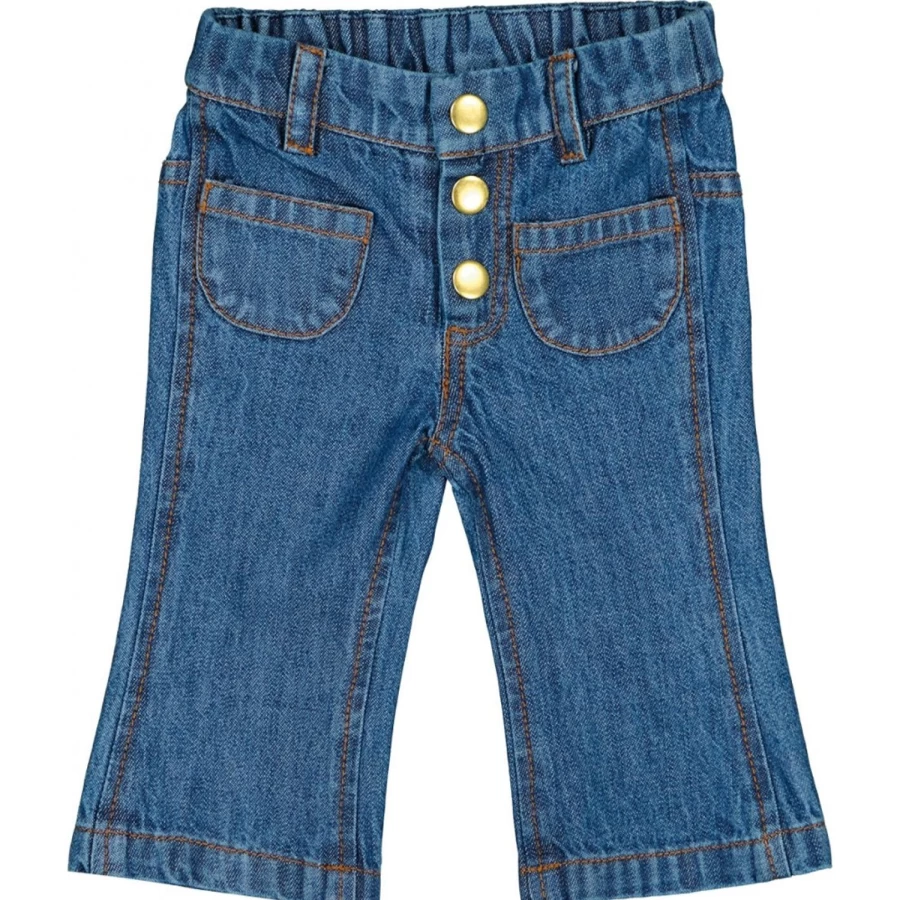 LOUIS LOUISE Baby Girls' Mini Christie Denim Trousers