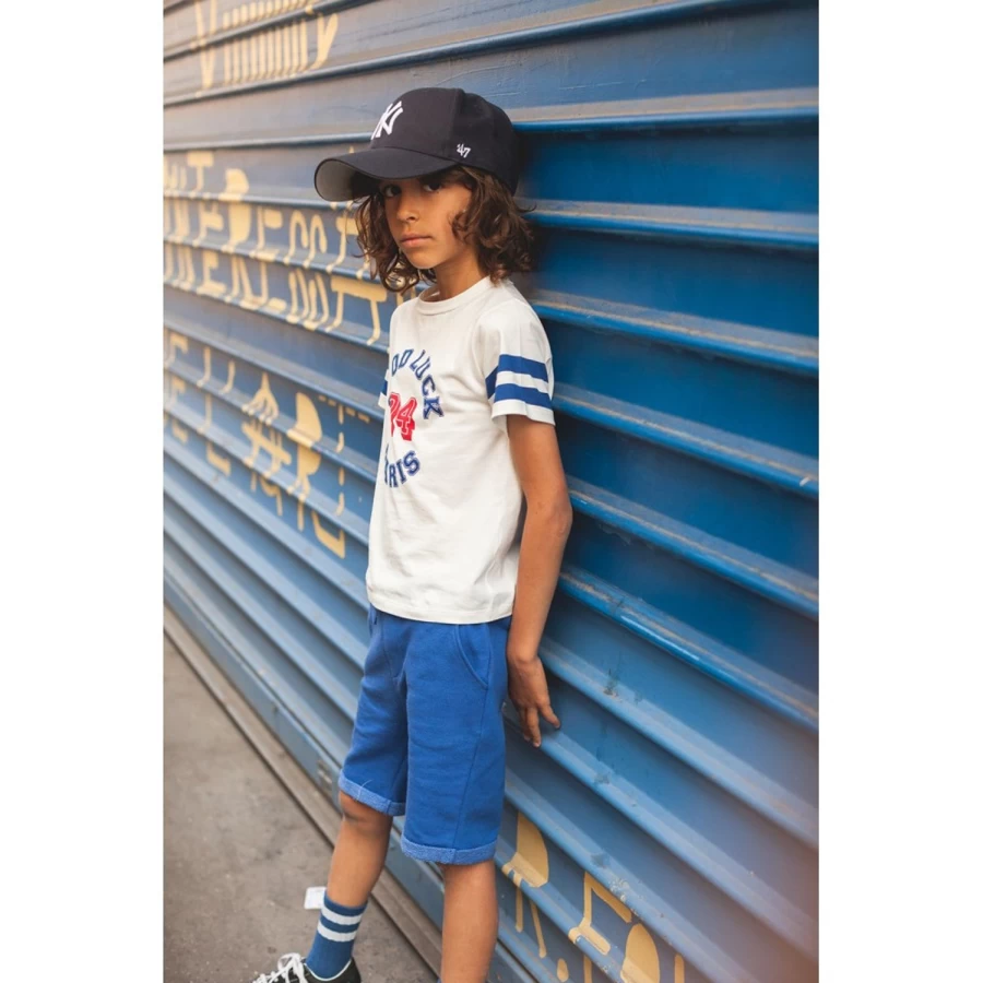 LOUIS LOUISE Girls Tom Jersey Good Luck Graphic T-Shirt
