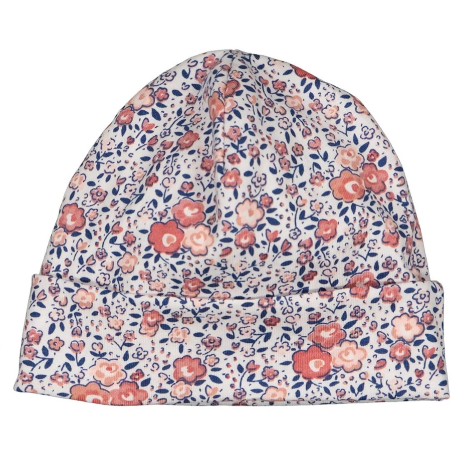LOUIS LOUISE Baby Hat with Romantic Flower Embroidery - Dodo Jersey Style for Infants