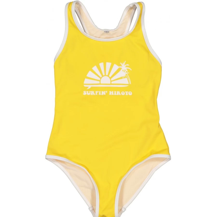 LOUISE LOUIS Girls Swimsuit - Sunchild X Ll Limon Style Summer Beachwear for Kids
