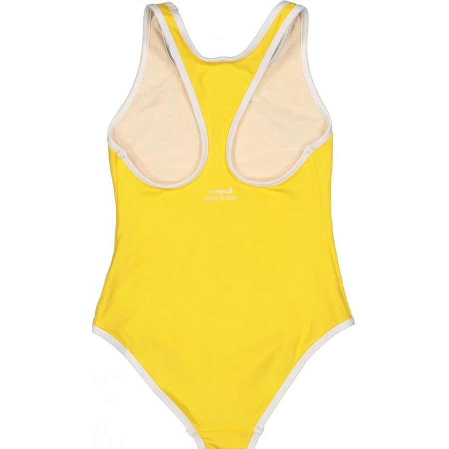 LOUISE LOUIS Girls Swimsuit - Sunchild X Ll Limon Style Summer Beachwear for Kids
