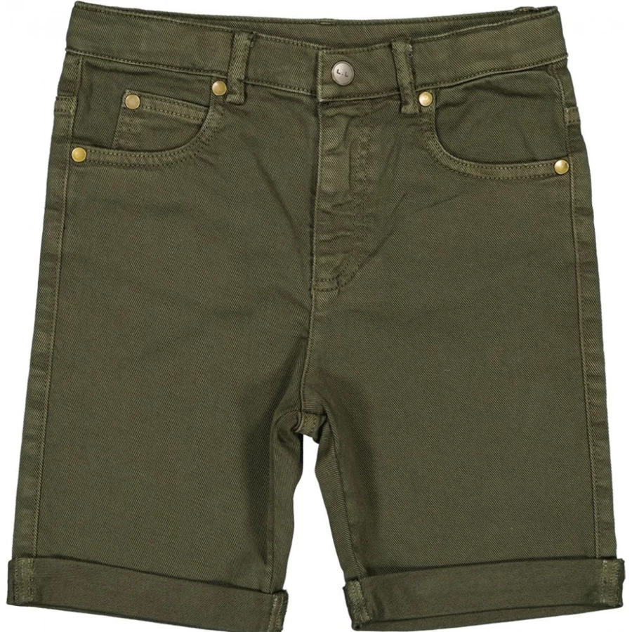 LOUIS LOUISE Boys Bermuda Dean Dyed Denim Jeans for Kids