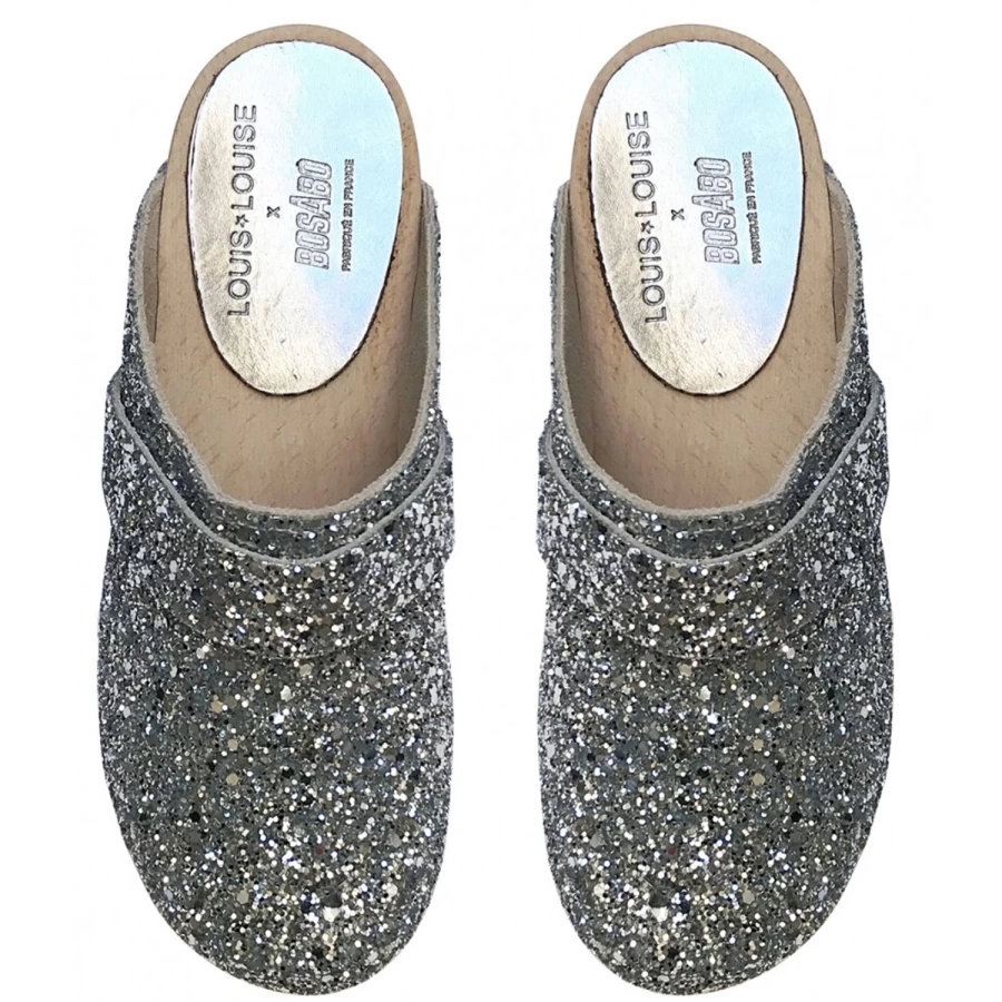 LOUIS LOUISE Sabot Bosabo Glitter Shoes for Girls | Sparkly & Stylish Footwear