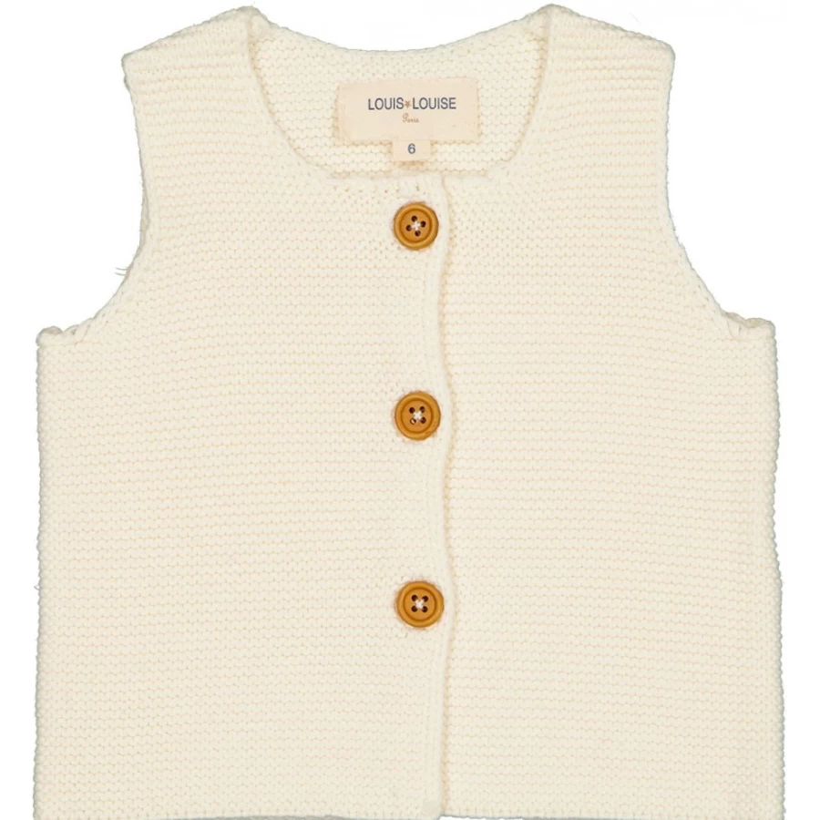 LOUIS LOUISE Baby Cotton Knitted Cardigan for Infants - Soft Lulu Style