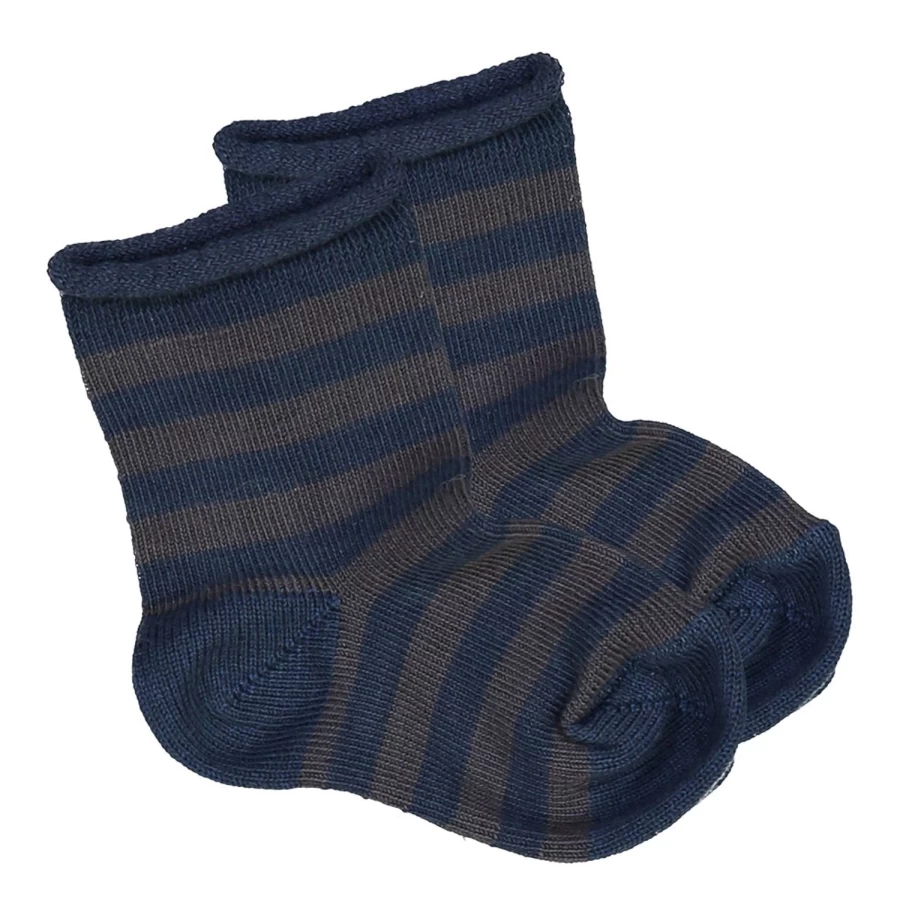LOUIS LOUISE Baby Cotton Striped Knitted Socks - Jackson Style for Infants