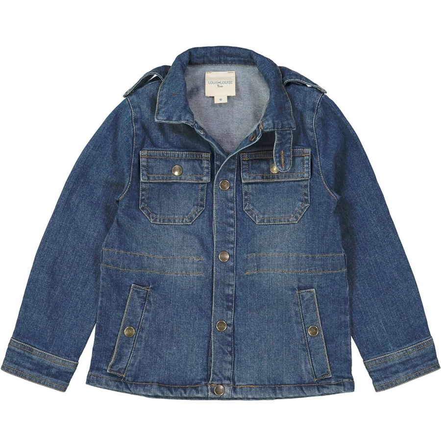 LOUIS LOUISE Girls Denim Jacket - Tino Style for Kids