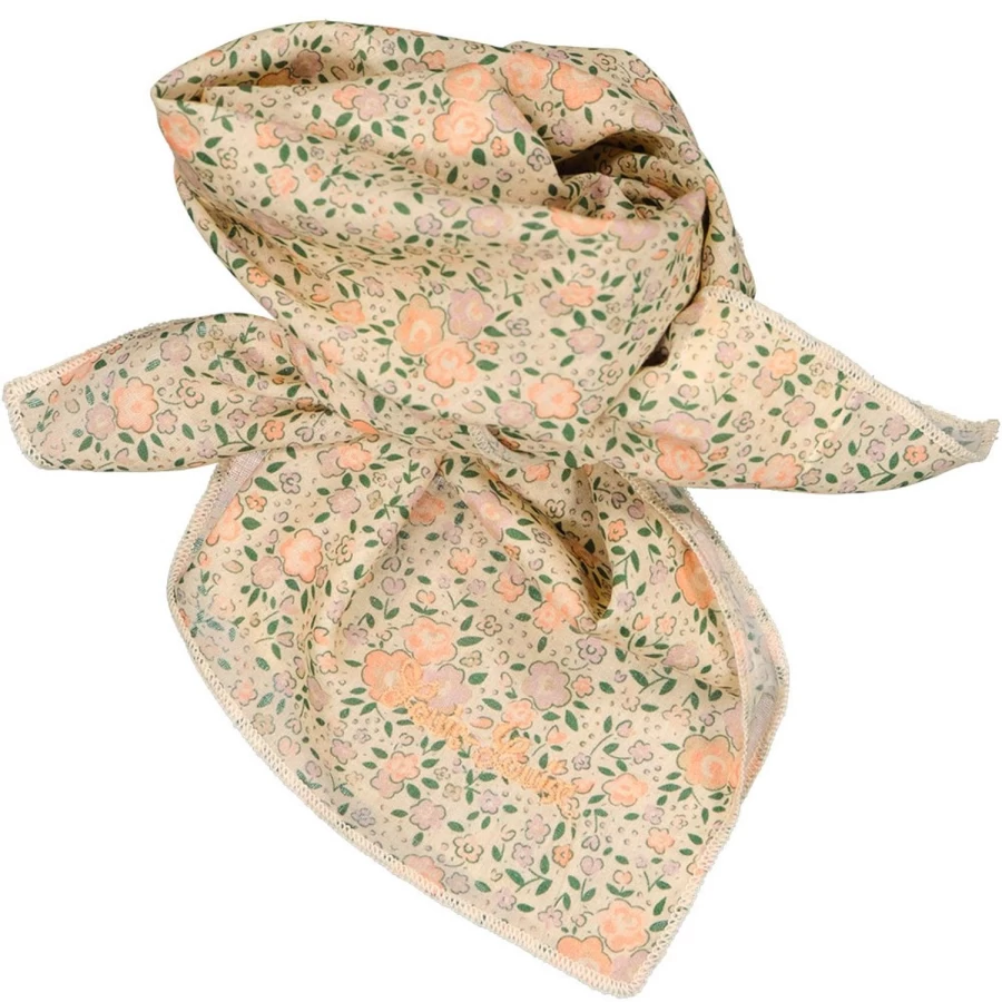 LOUIS LOUISE Baby Scarf - Floral Cotton Veil for Infants, Soft & Romantic Sissi Design