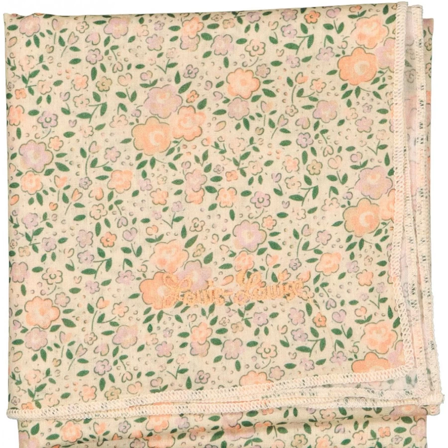 LOUIS LOUISE Baby Scarf - Floral Cotton Veil for Infants, Soft & Romantic Sissi Design