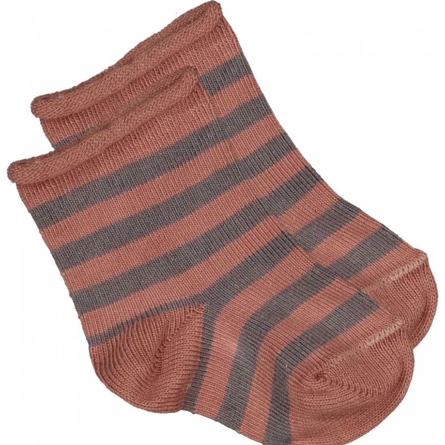 LOUIS LOUISE Baby Cotton Striped Socks - Jackson Style Comfort for Infants