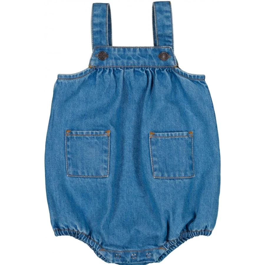 LOUIS LOUISE Baby Overall Aurelien Denim Jeans for Infants
