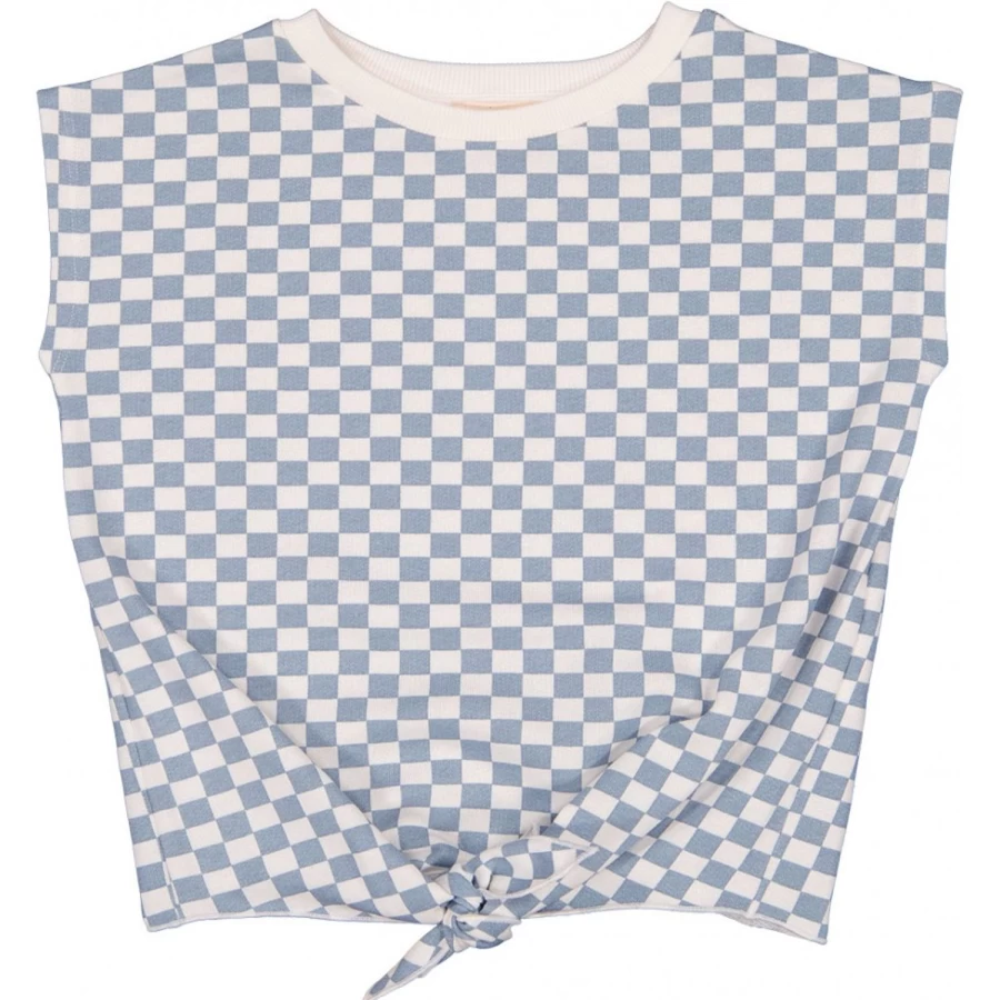 LOUISE LOUISE Girls' Madonna Print Cotton Fleece T-Shirt - Soft Square Neck Tee for Kids