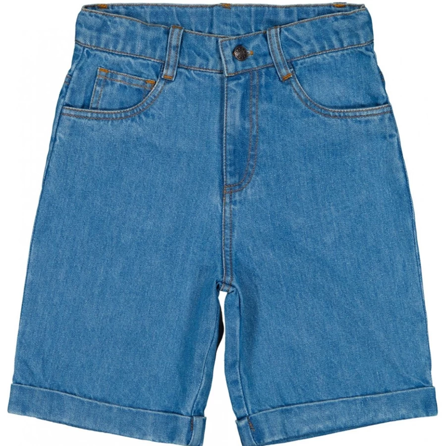 LOUIS LOUISE Boys Denim Bermuda Shorts - Dean Style Casual Wear