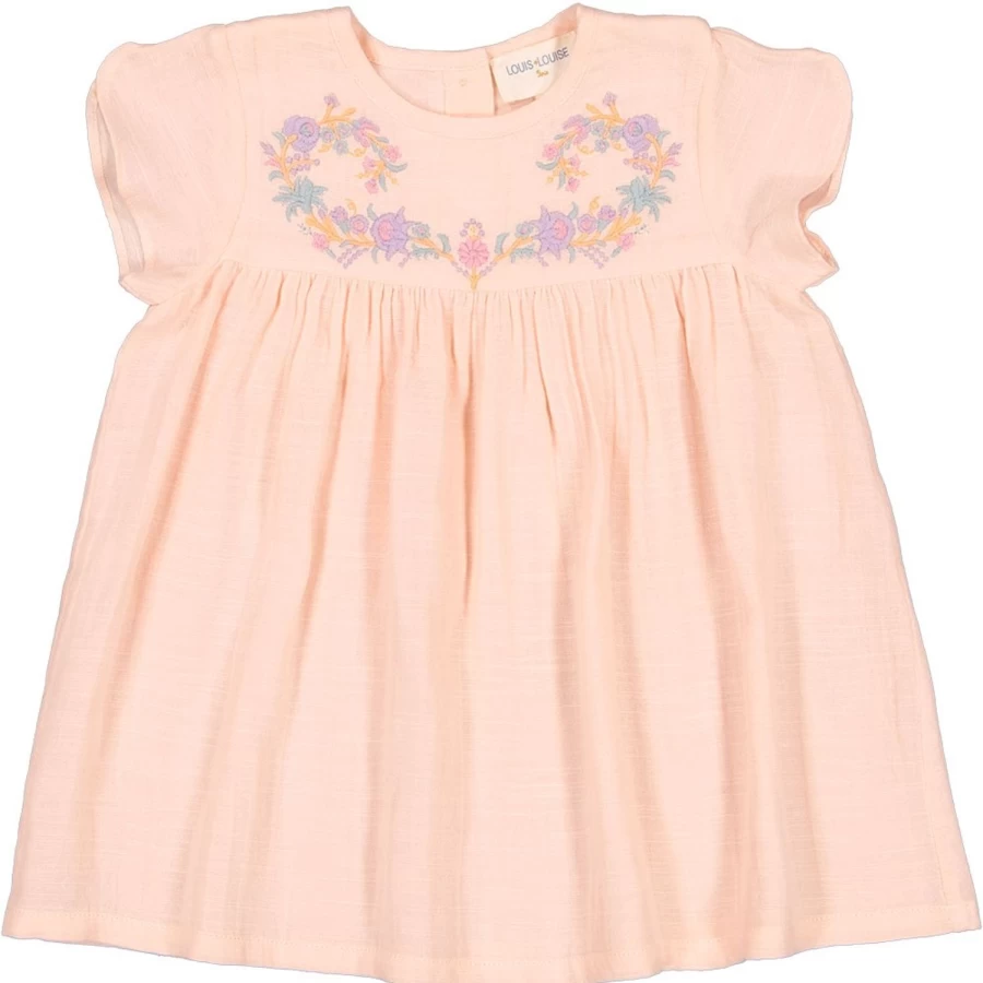 LOUIS LOUISE Baby Girl's Florine Cotton Double Gauze Dress