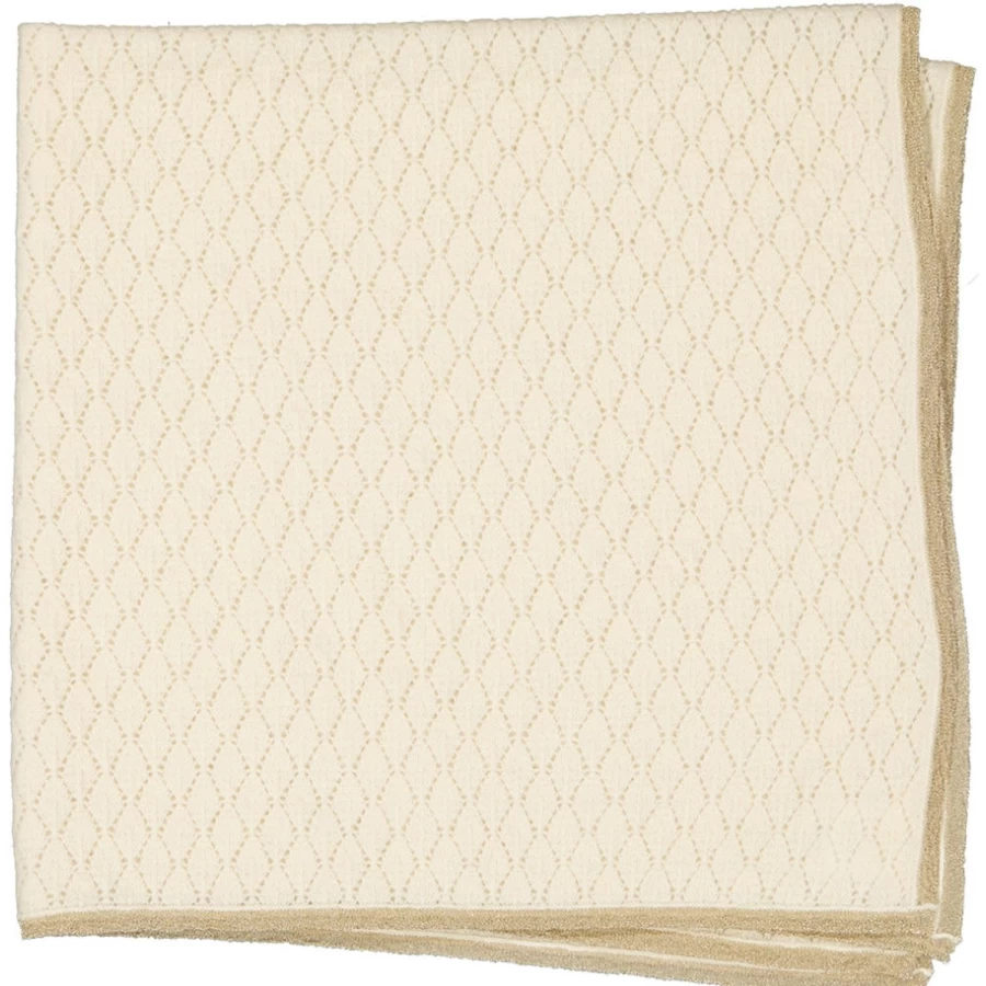 LOUIS LOUISE Baby Merino Wool Blanket - Soft Cherinette Knit for Infants