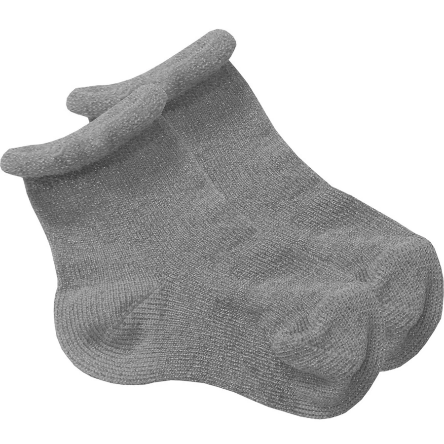LOUIS LOUISE Baby Socks Knitted Cotton Lurex for Infants - Soft & Comfortable