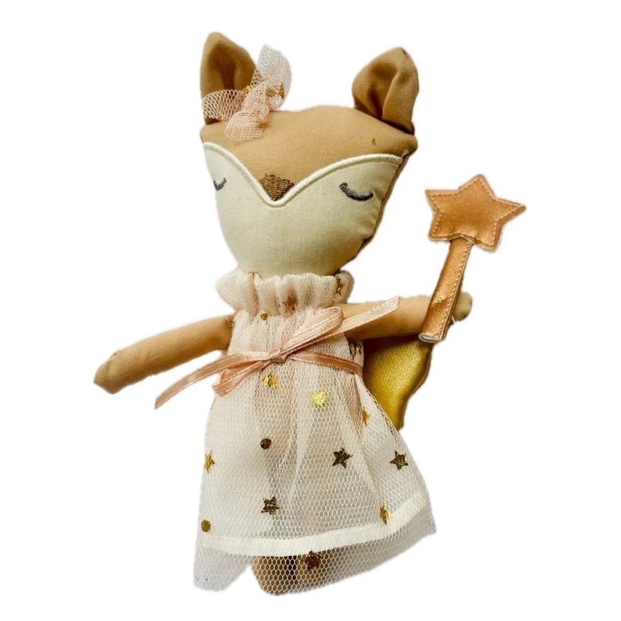LOUIS LOUISE Baby Mini Fox Fee - Adorable Infant Fox Plush Toy