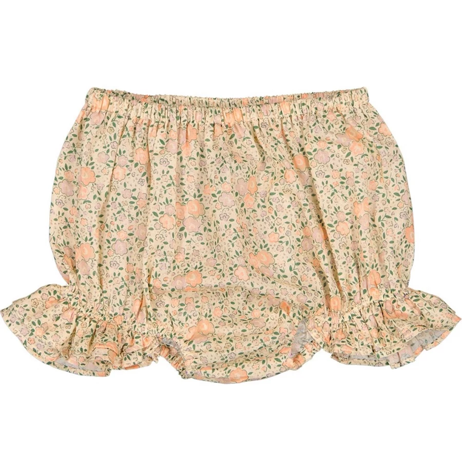"LOUIS LOUISE Baby Bloomer Douceur Cotton Veil with Romantic Floral Design"