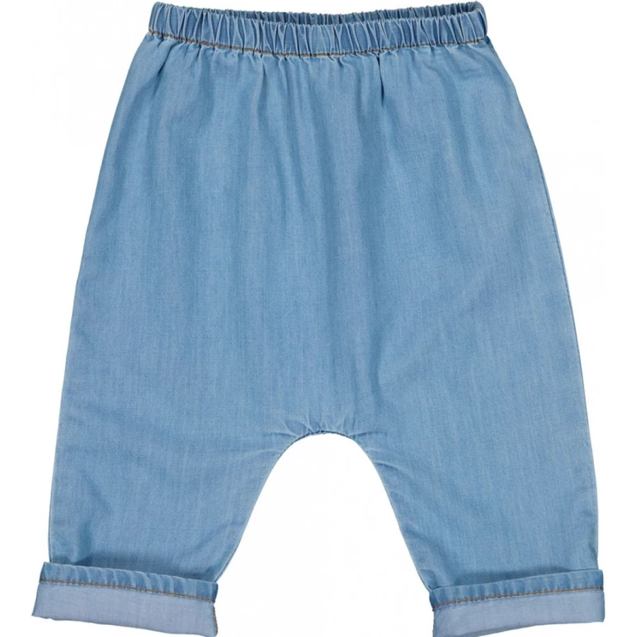 "LOUIS LOUISE Baby Boys' Chambray Jungle Trousers for Toddlers"
