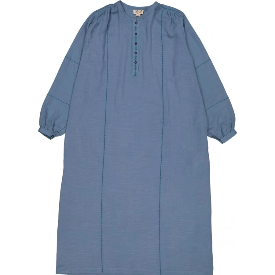 LOUIS LOUISE Women's Maggie Cotton Double Gauze Dress - Breathable Summer Dress
