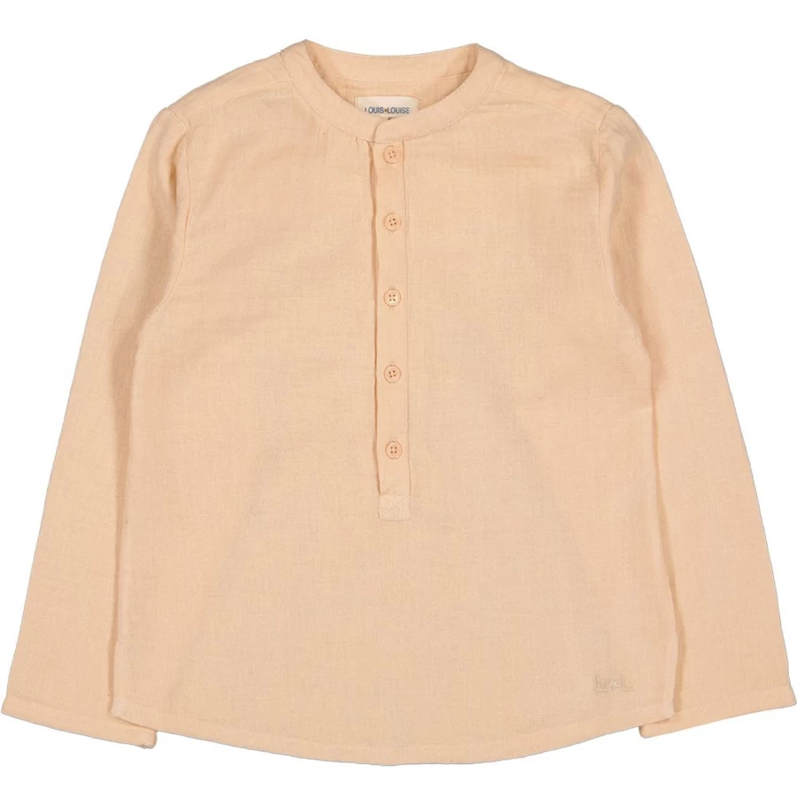 LOUIS LOUISE Boys Organic Cotton Shirt - Grand-Pere Style Comfortable & Eco-Friendly Tee