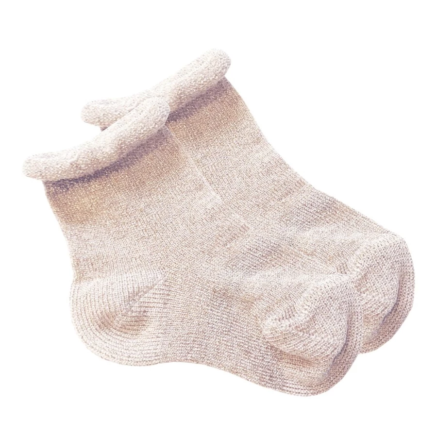 LOUIS LOUISE Baby Socks Knitted Cotton Lurex for Infants - Soft & Stylish