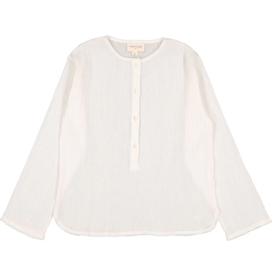 "LOUIS LOUISE Boys Cotton Crepe Shirt for Kids – Comfortable & Stylish"