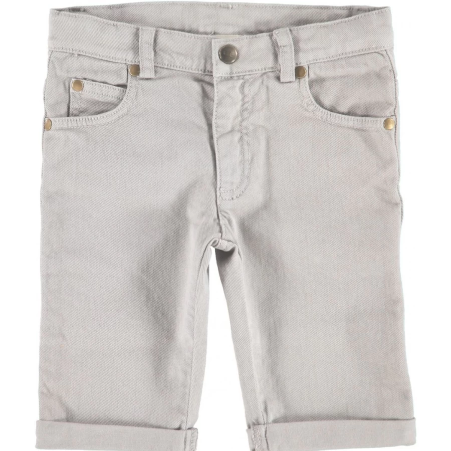 LOUIS LOUISE Boys Bermuda Dean Dyed Denim Jeans for Kids