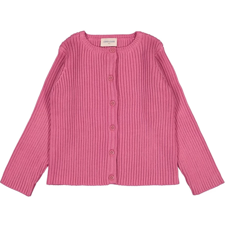 "LOUIS LOUISE Yona Knitted Cotton Cardigan for Girls"
