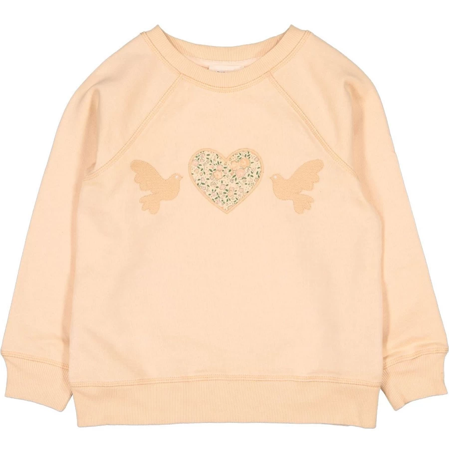 LOUISE LOUISE Girls' Cotton Fleece Sweatshirt - Soft & Warm James Hirondelle Style