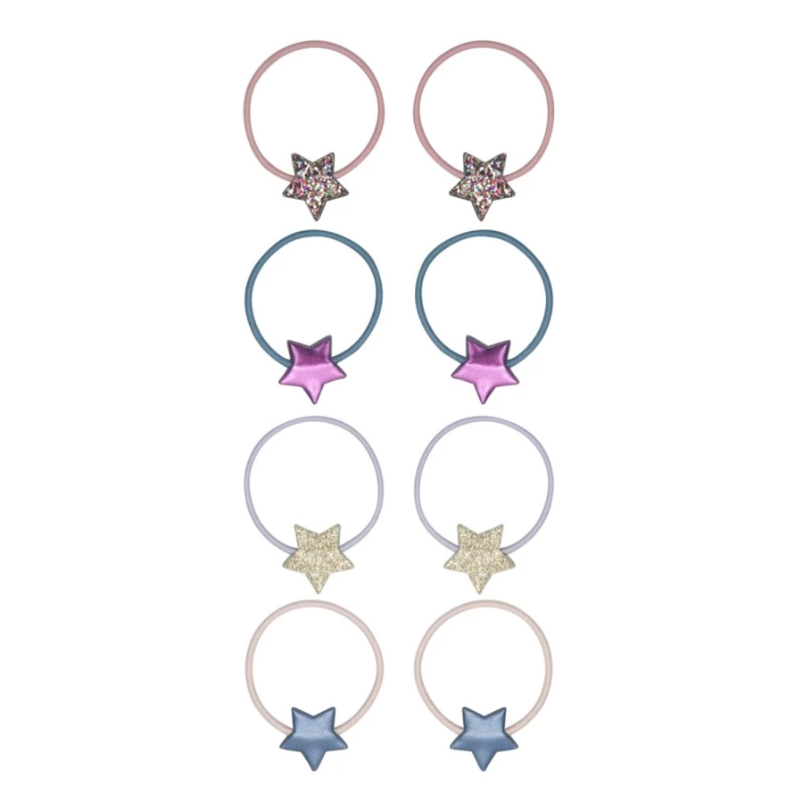 LOUIS LOUISE Chouchou Mini Pony Star Etoile Hair Clip for Girls - Sparkly Bow Barrettes for Kids
