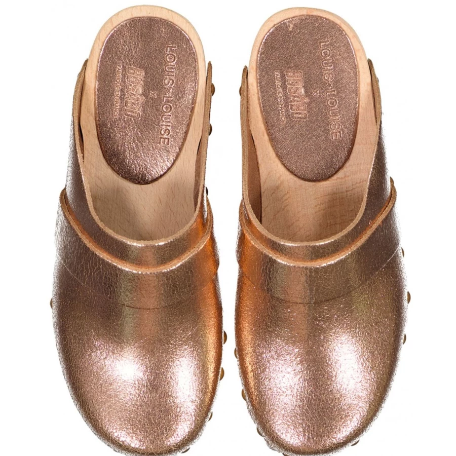 LOUIS LOUISE Girls Leather Sabot Bosabo Shoes