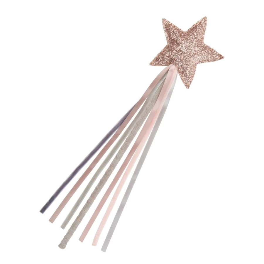 LOUIS LOUISE Ribbon Wand for Girls - Elegant Mimi & Lula Style Party Accessory