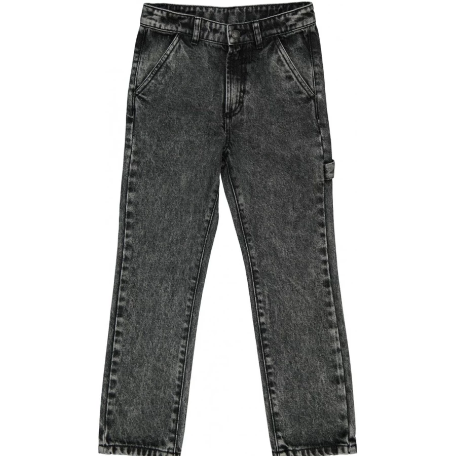 LOUIS LOUISE Boys' Balthazar Washed Denim Trousers for Comfort and Style