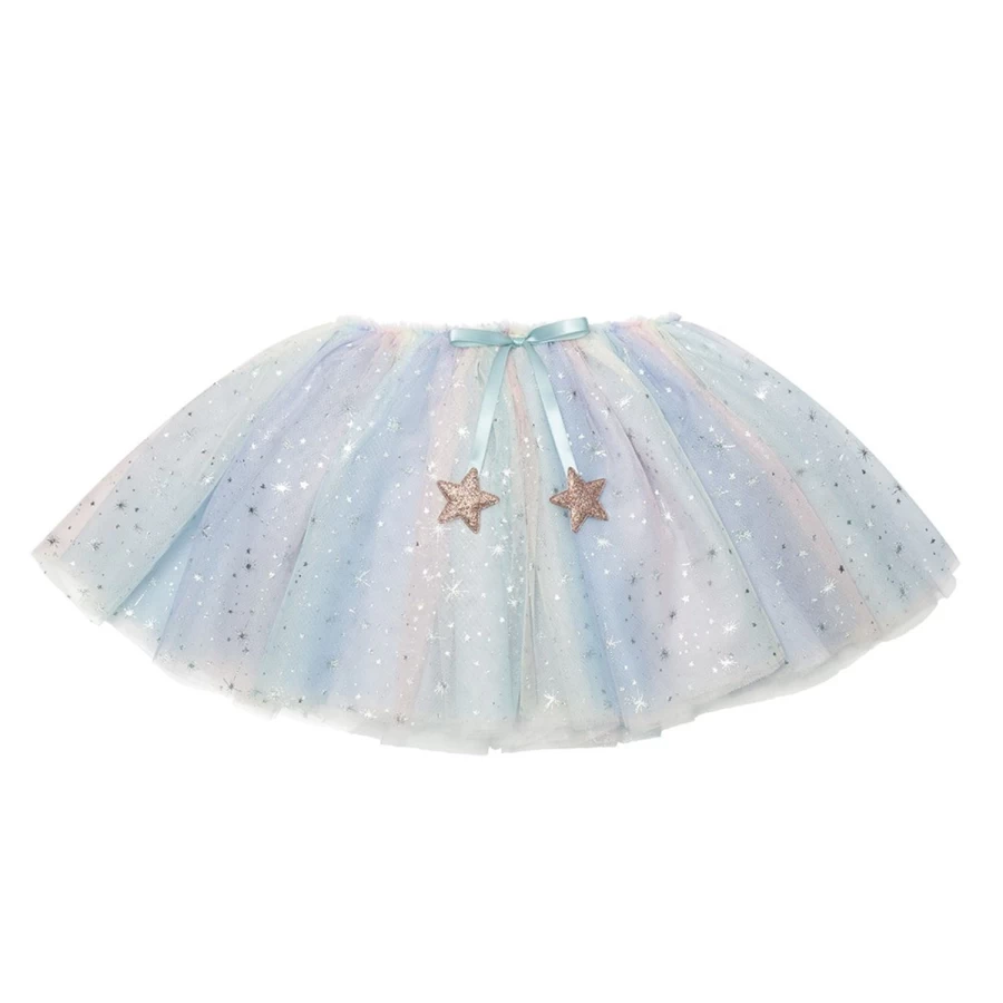 LOUIS LOUISE Tutu Celeste Etoiles Girls Ballet Skirt - Sparkling Star Design for Dance & Performance