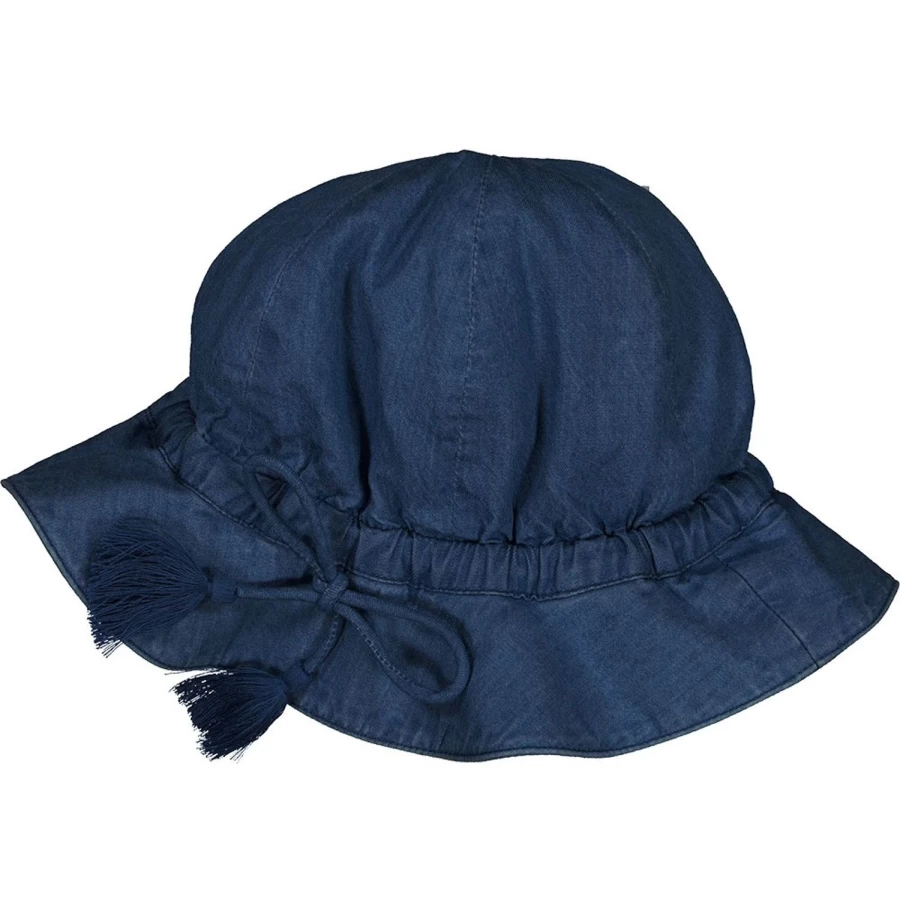 LOUIS LOUISE Baby Chambray Hat Colette - Soft Cotton Sun Protection for Infants