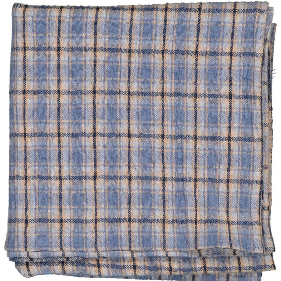 LOUIS LOUISE Girls' Cotton Crepe Tartan Scarf - Sissi Plaid Pattern Fashion Accessory
