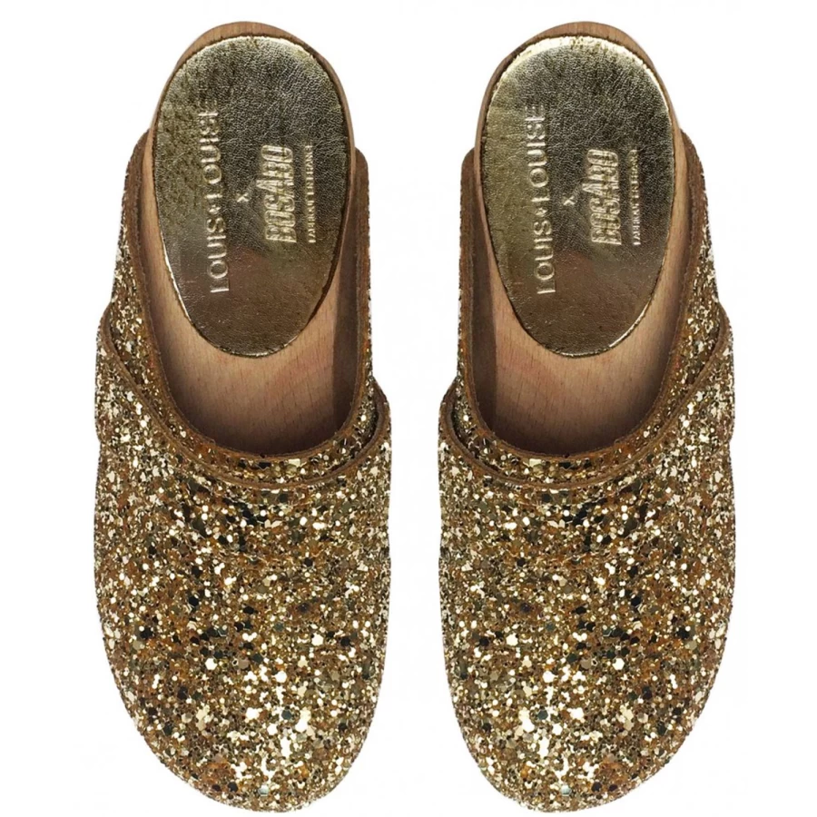 LOUIS LOUISE Sabot Bosabo Glitter Shoes for Girls - Sparkly Fashion Footwear