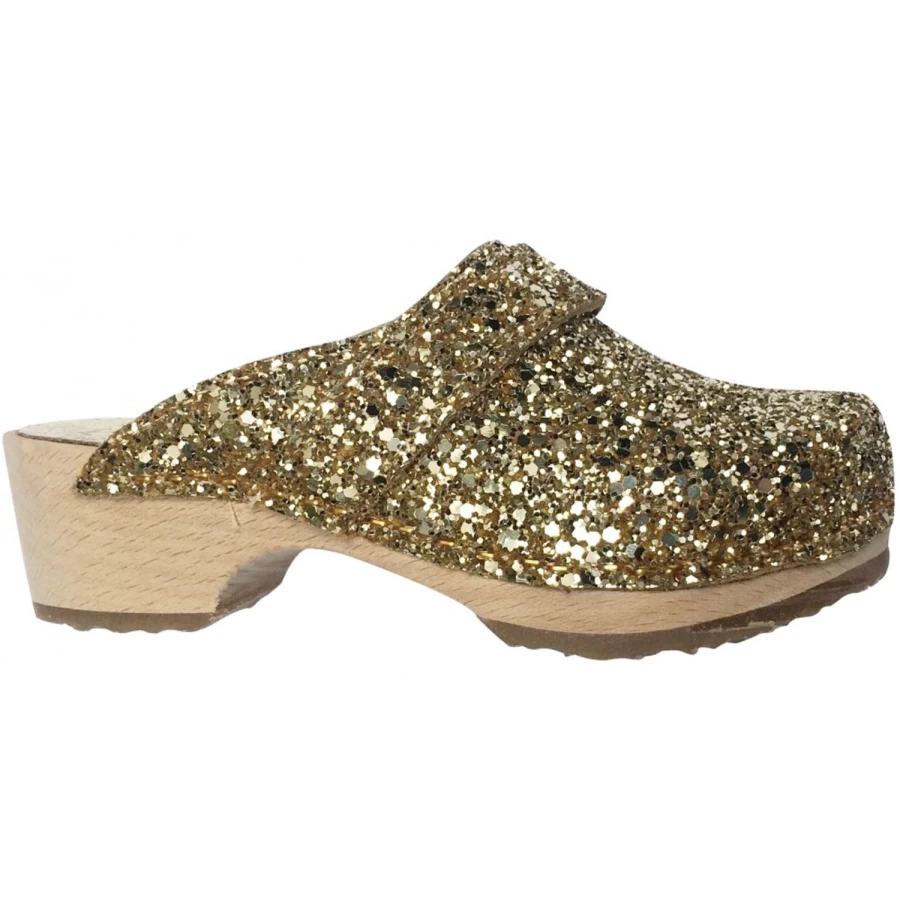 LOUIS LOUISE Sabot Bosabo Glitter Shoes for Girls - Sparkly Fashion Footwear