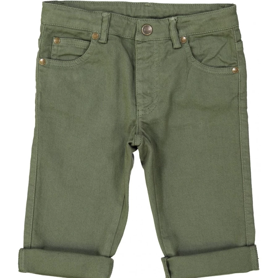 LOUIS LOUISE Boys Bermuda Dean Dyed Denim Jeans for Kids