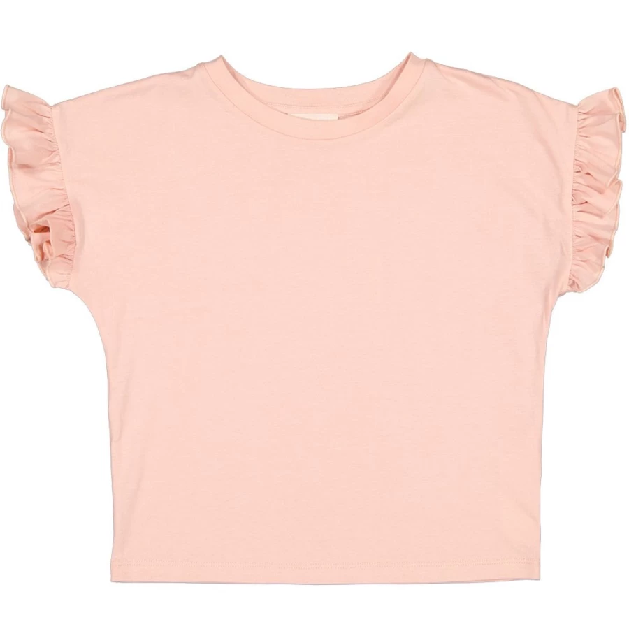 LOUIS LOUISE Girls Naomie Jersey T-Shirt - Comfortable Cotton Tee for Kids