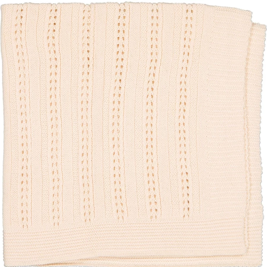 LOUIS LOUISE Baby Cotton Knitted Blanket - Soft Noche Knit for Infants