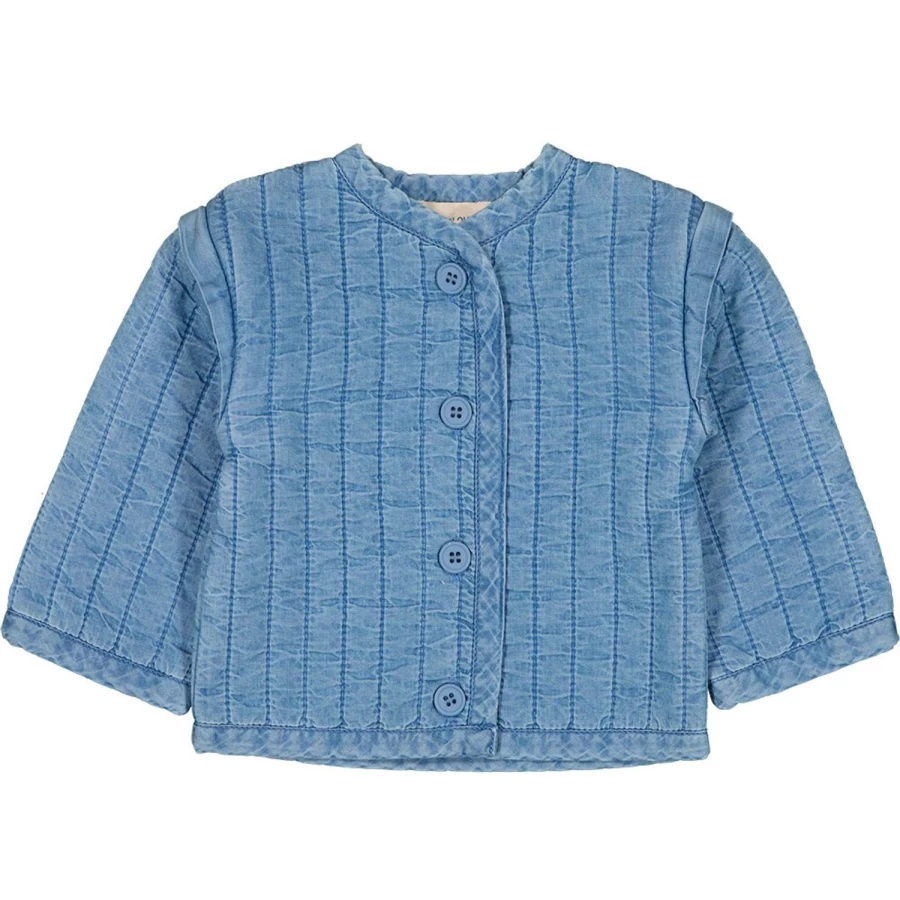 LOUIS LOUISE Baby Boys' Chambray Jacket - Vaia Denim Jacket for Infants