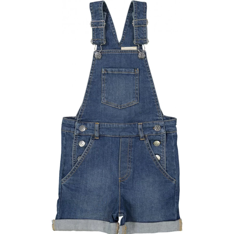 LOUIS LOUISE Girls Denim Overall Jardin - Stylish Comfort for Kids