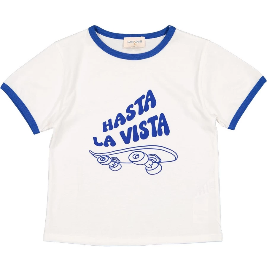 "LOUIS LOUISE Boys' USA Jersey T-Shirt - Hasta La Vista Design"